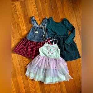 Bundle of Toddler Girls Dresses